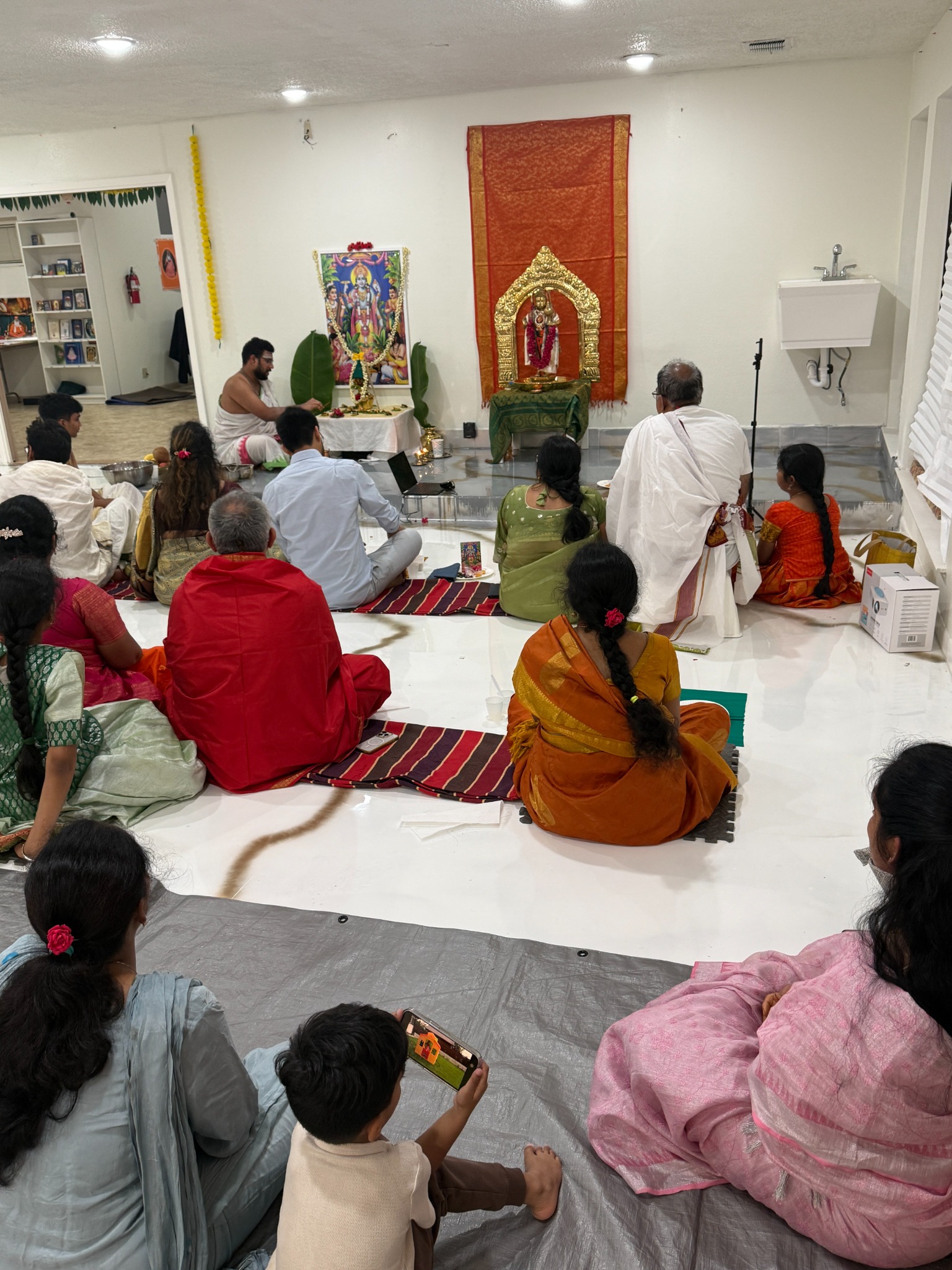 Devotees gathered for MDYC activities