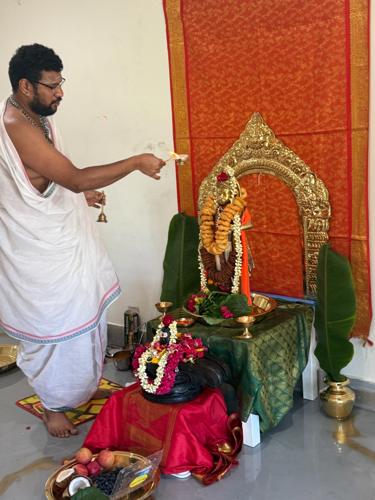 Hanuman aarti at MDYC