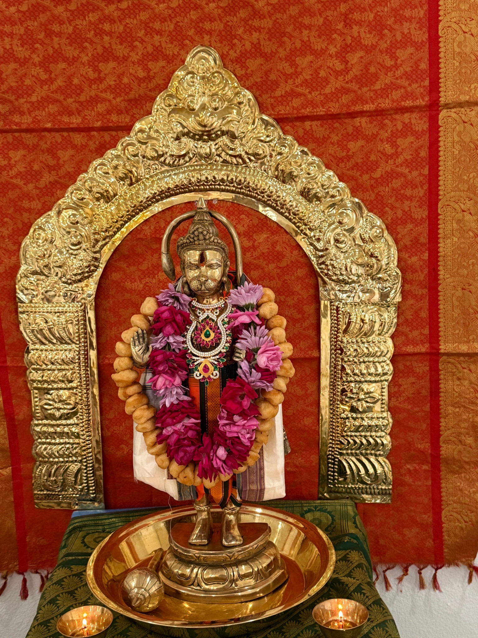 Hanuman alankaram at MDYC