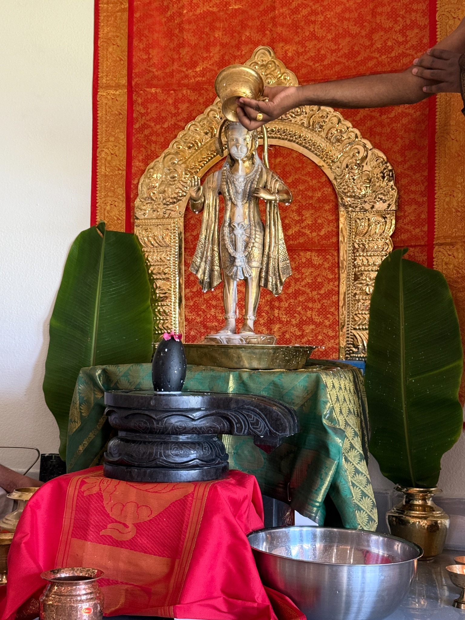 Siva Abhishekam at MDYC